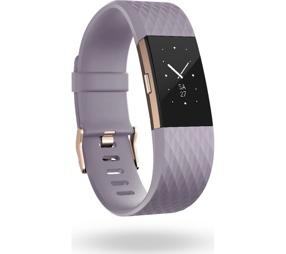 Fitbit Charge 2- Lavender Rose Gold in 